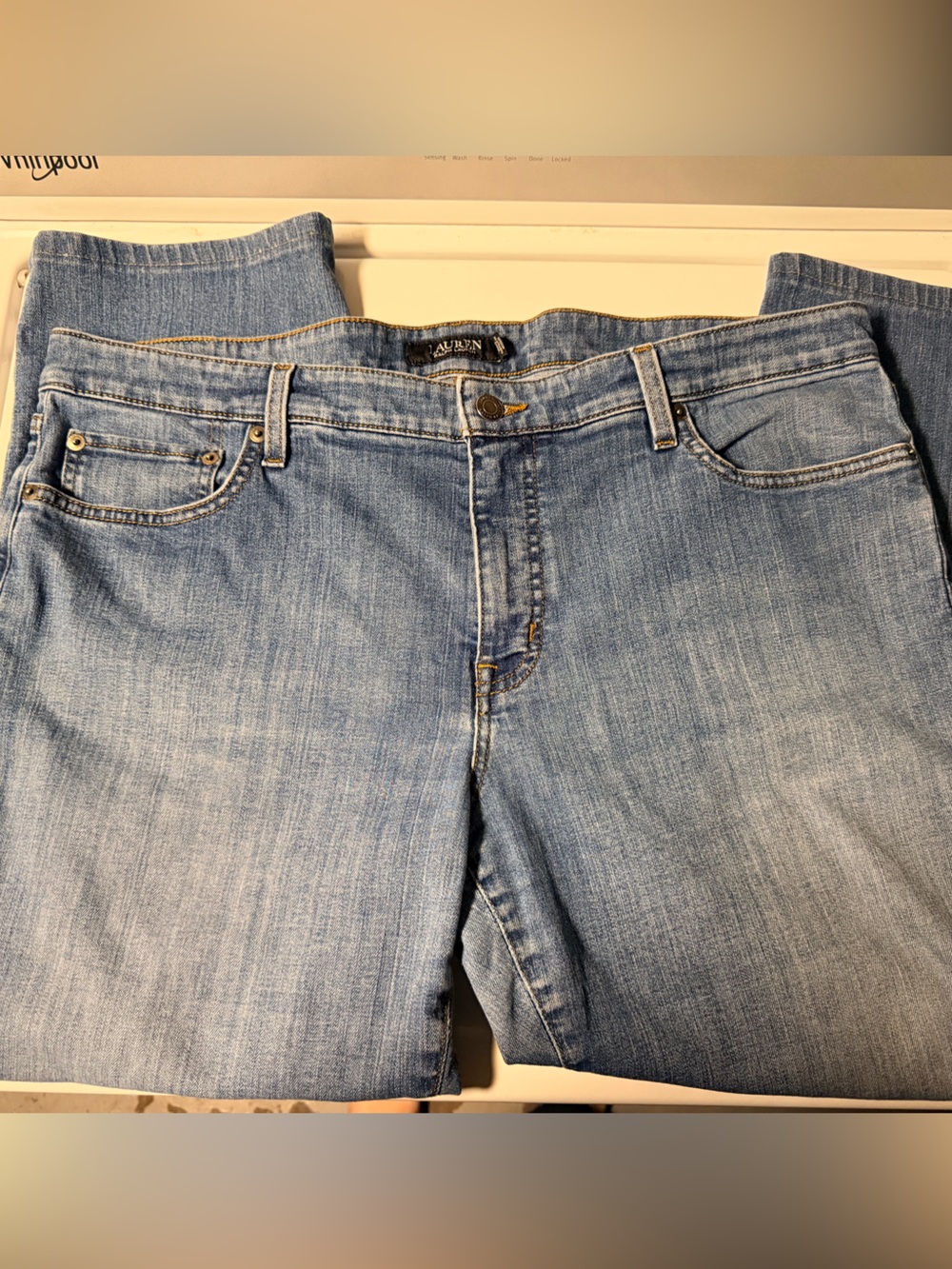 Ralph Lauren Light Blue Straight-Leg Jeans